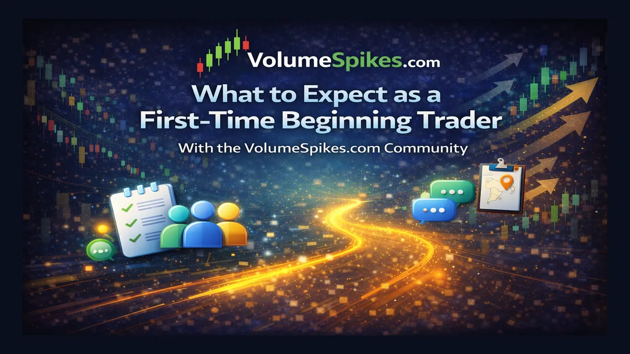 VolumeSpikes.Com – First-Time Trader VolumeSpikes.Com What you can Expect.